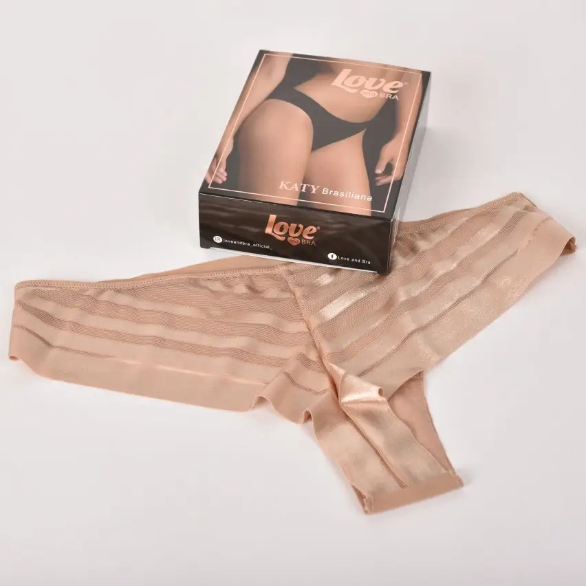 Brasiliana Love and Bra Katy effetto invisibile microfibra e tulle4