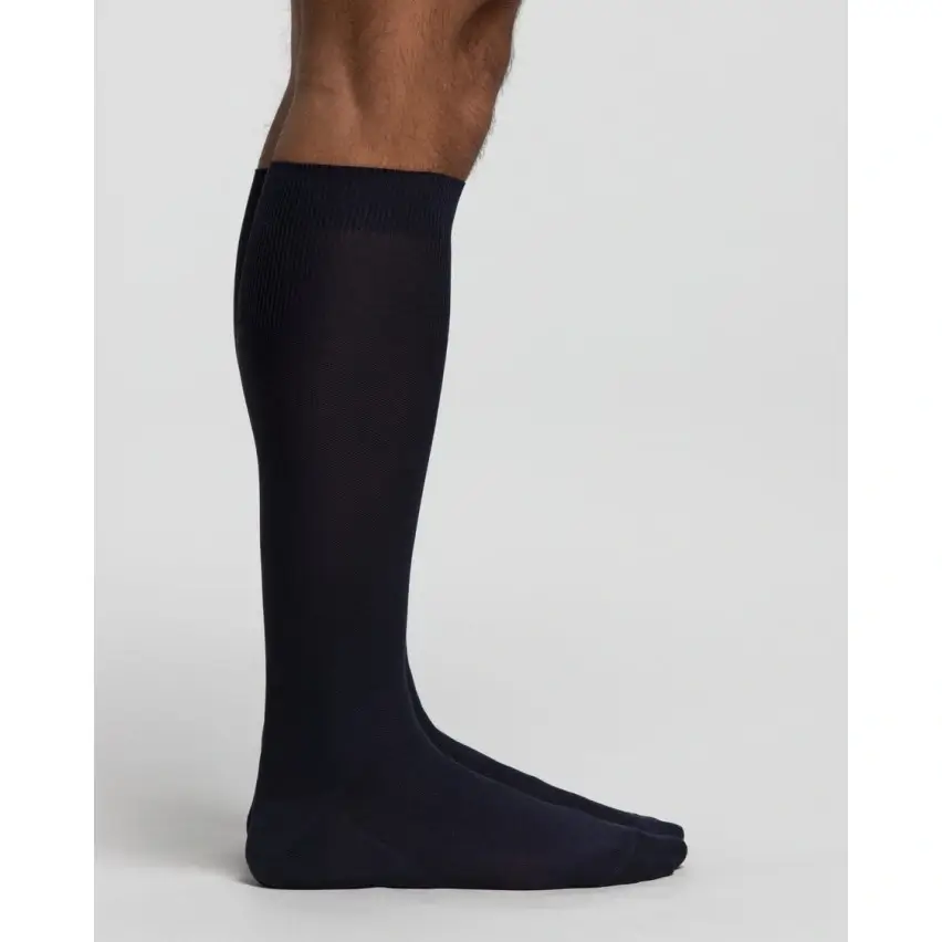 Calze uomo lunghe Pompea piquet 3 paia4