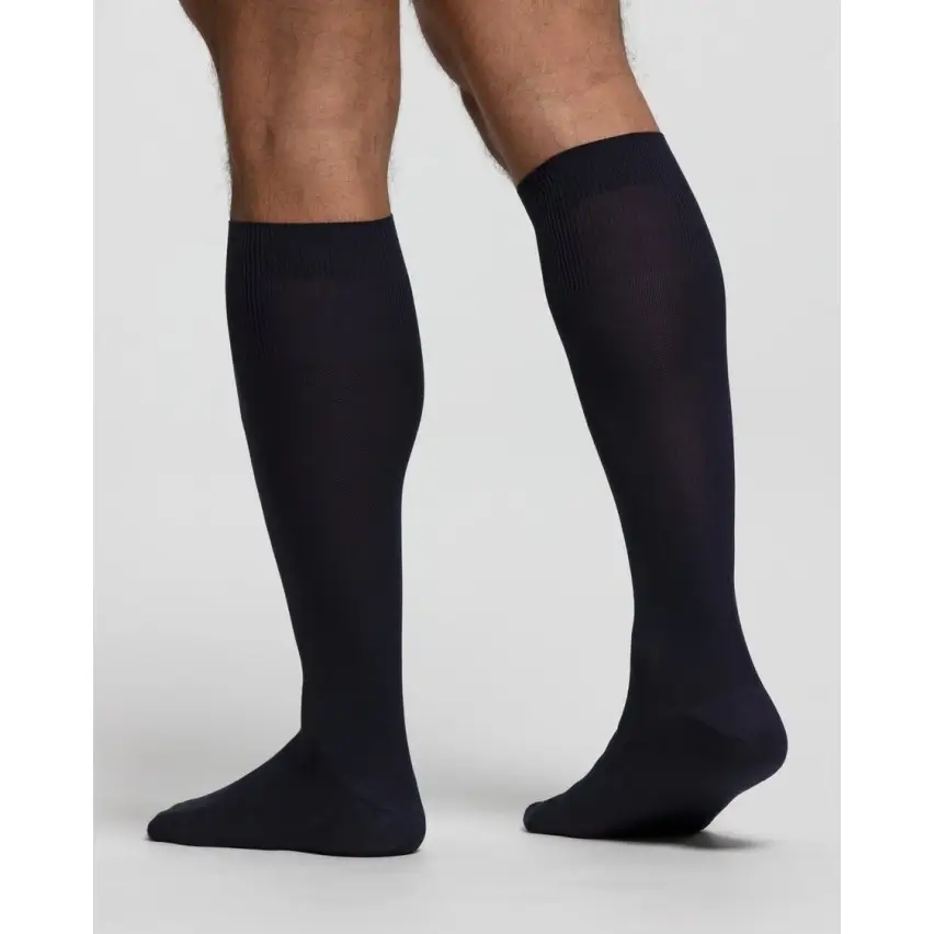 Calze uomo lunghe Pompea piquet 3 paia5