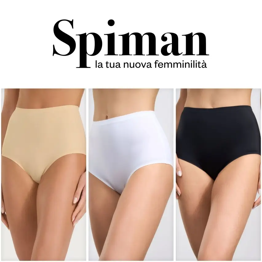 Guaina donna Spiman 3151 vita alta effetto invisibile11 (1)