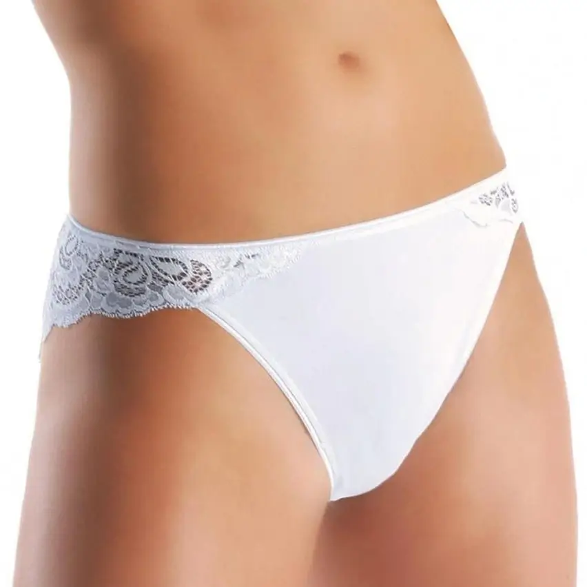 Slip donna Jadea 789 cotone e pizzo 3 pezzi4