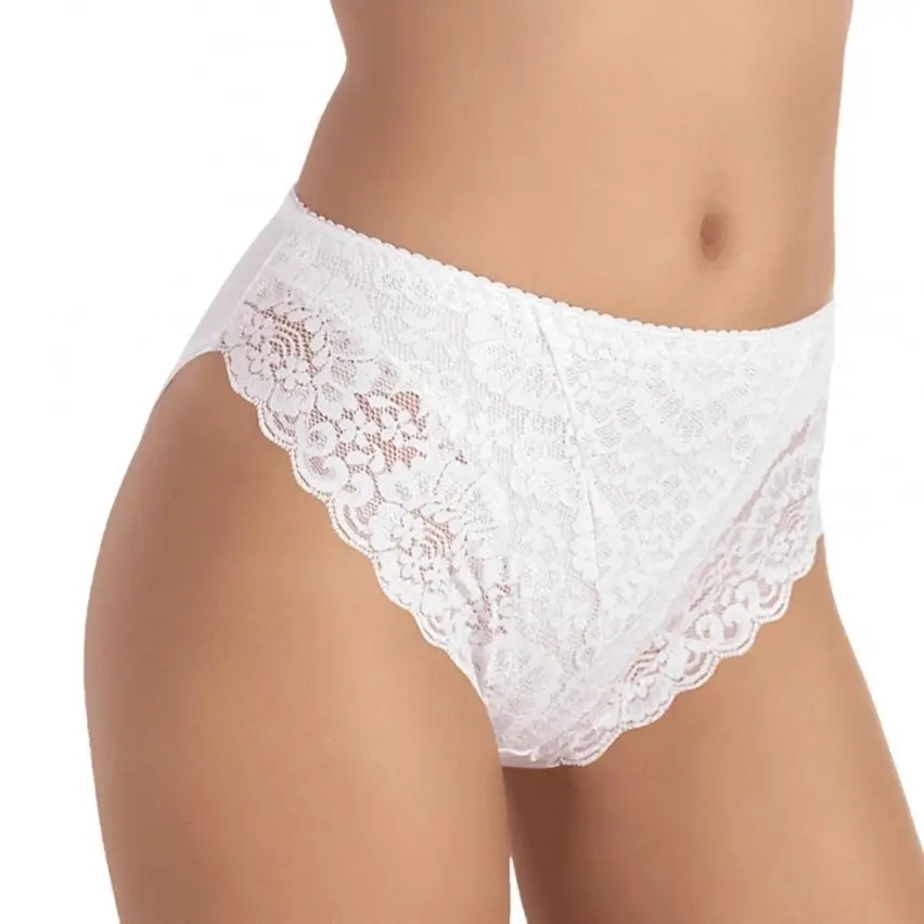 Slip donna Jadea 791 cotone e pizzo 3 pezzi