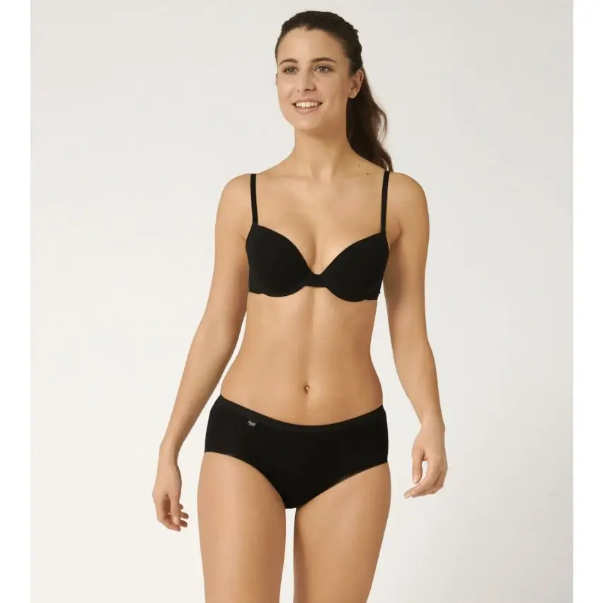 Slip donna Sloggi midi cotone elasticizzato 4 pezzi8